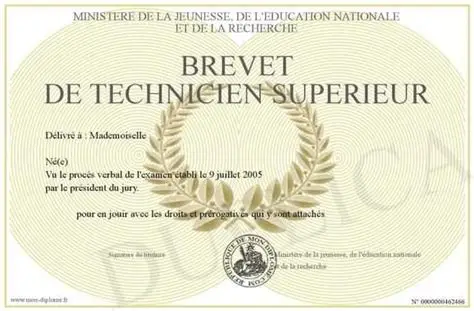 Acheter un faux diplôme BTS en ligne